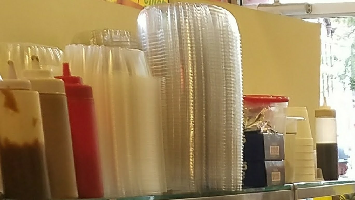 GoLidZ stacked on shelf of food establishments